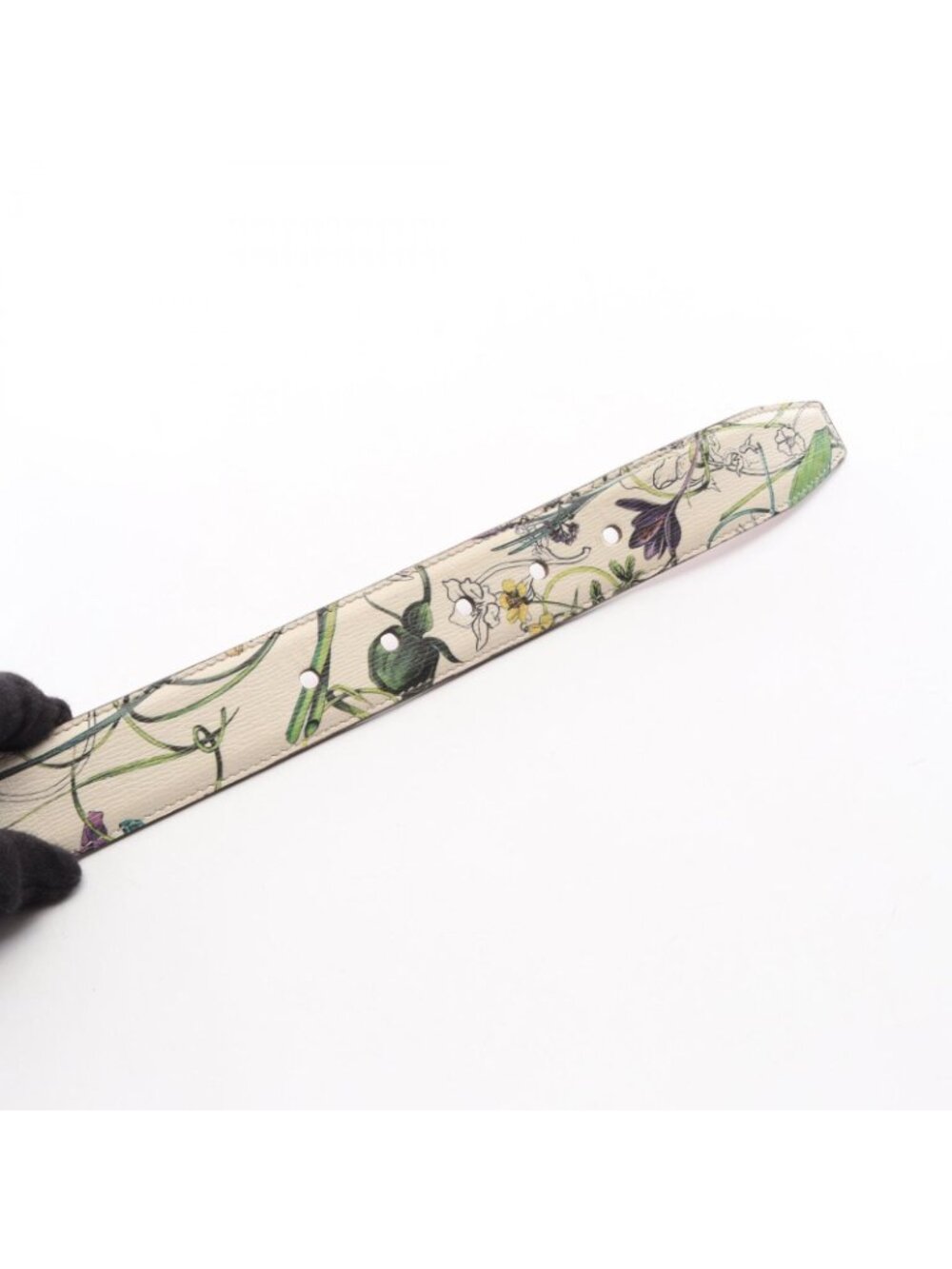 Gucci Belt Flora Leather - Picture 3 of 11
